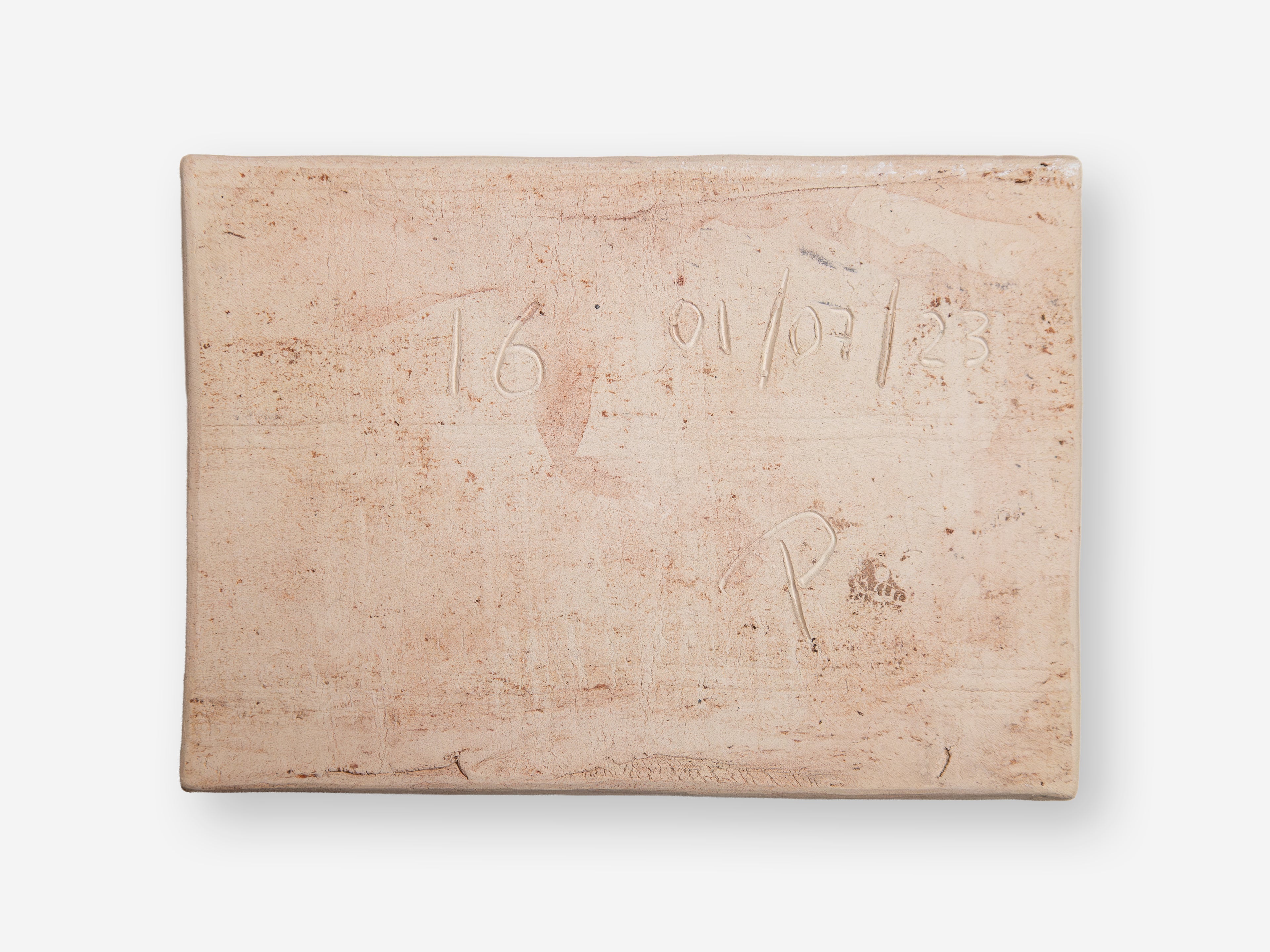 Phili-Kachel – handgestempelte Einzelarbeit - Faust oder individuell